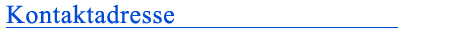 Kontaktadresse